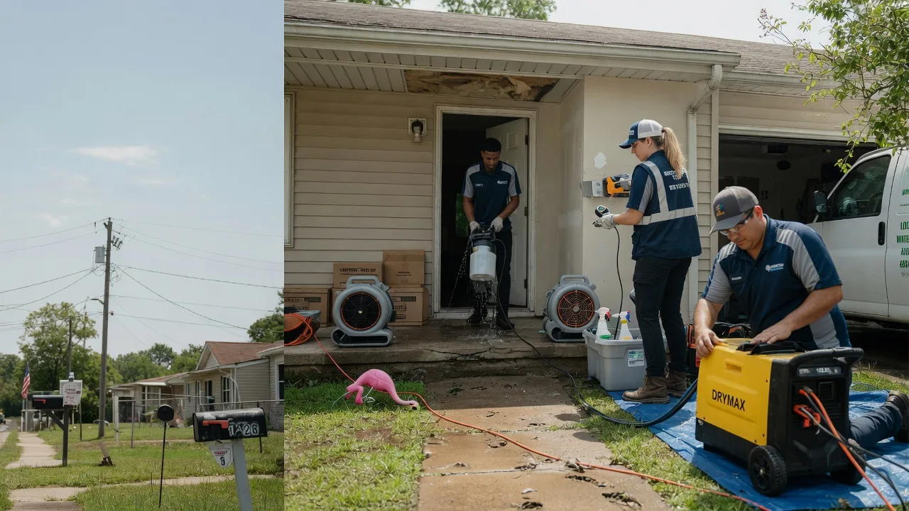 Storm Damage Water Removal in Tchula, MS near me